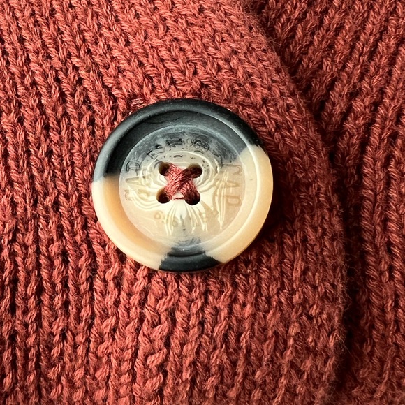 GAP Textured Cardigan in Brandy Snifter Color - Size Small - Picture 4 of 7